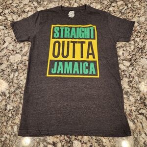 Straight Outta Jamaica Print Tee